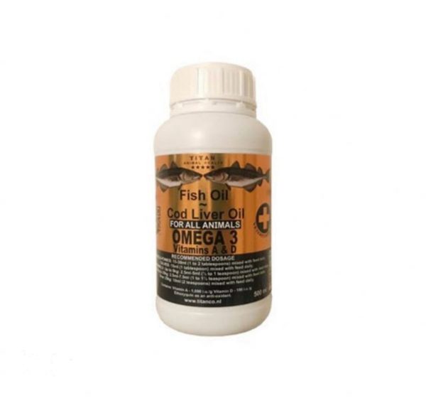 روغن ماهی سگ و گربه تیتان - تصویر 1