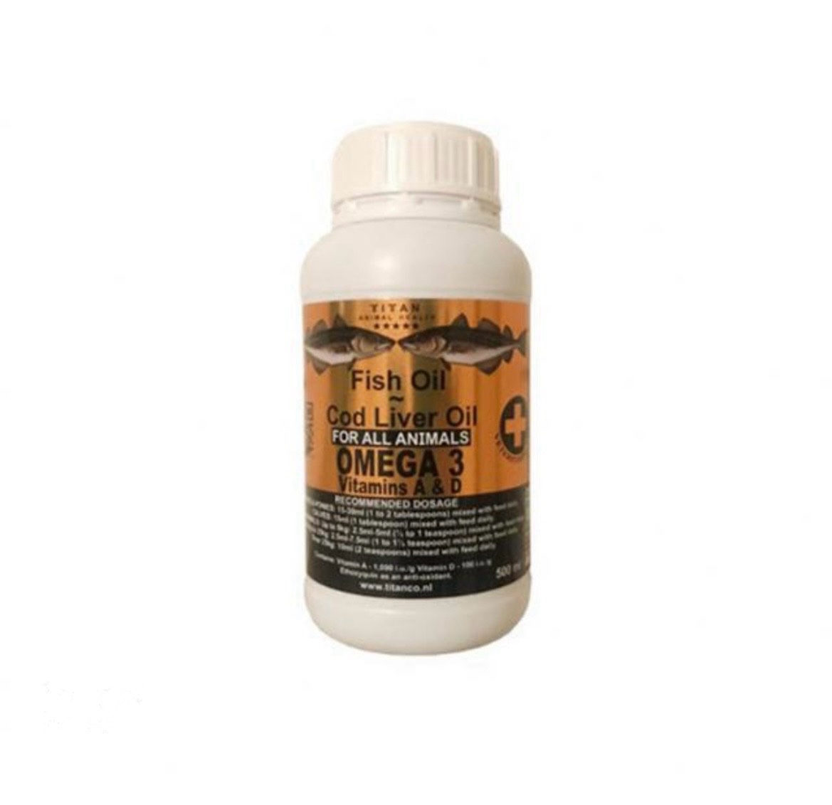 روغن ماهی سگ و گربه تیتان