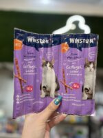 تشویقی مدادی وینستون طعم مرغ و جگر ۵ عددی - تصویر 2