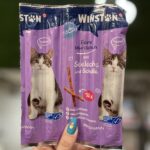 تشویقی مدادی وینستون طعم ماهی ۵ عددی