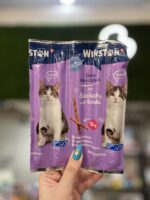 تشویقی مدادی وینستون طعم ماهی ۵ عددی - تصویر 2