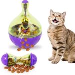 اسباب بازی توپ تعادلی تشویقی خور گربه مدل shaking Q pet