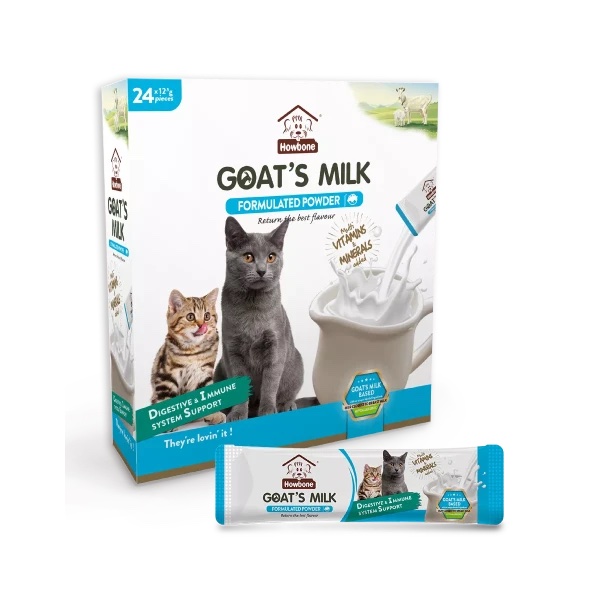 پودر شیر خشک گربه هابون شیر بز ساشه ای