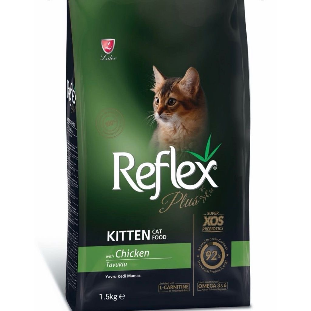 غذا خشک گربه رفلکس پلاس مدل کیتن فله یک کیلوگرم