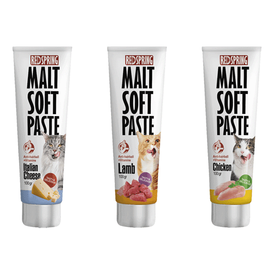 مالت گربه رد اسپرینگ طعم بره