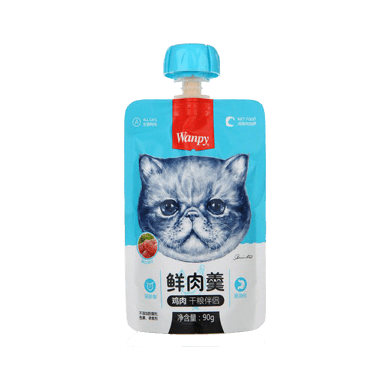 پودینگ گربه ونپی طعم مرغ