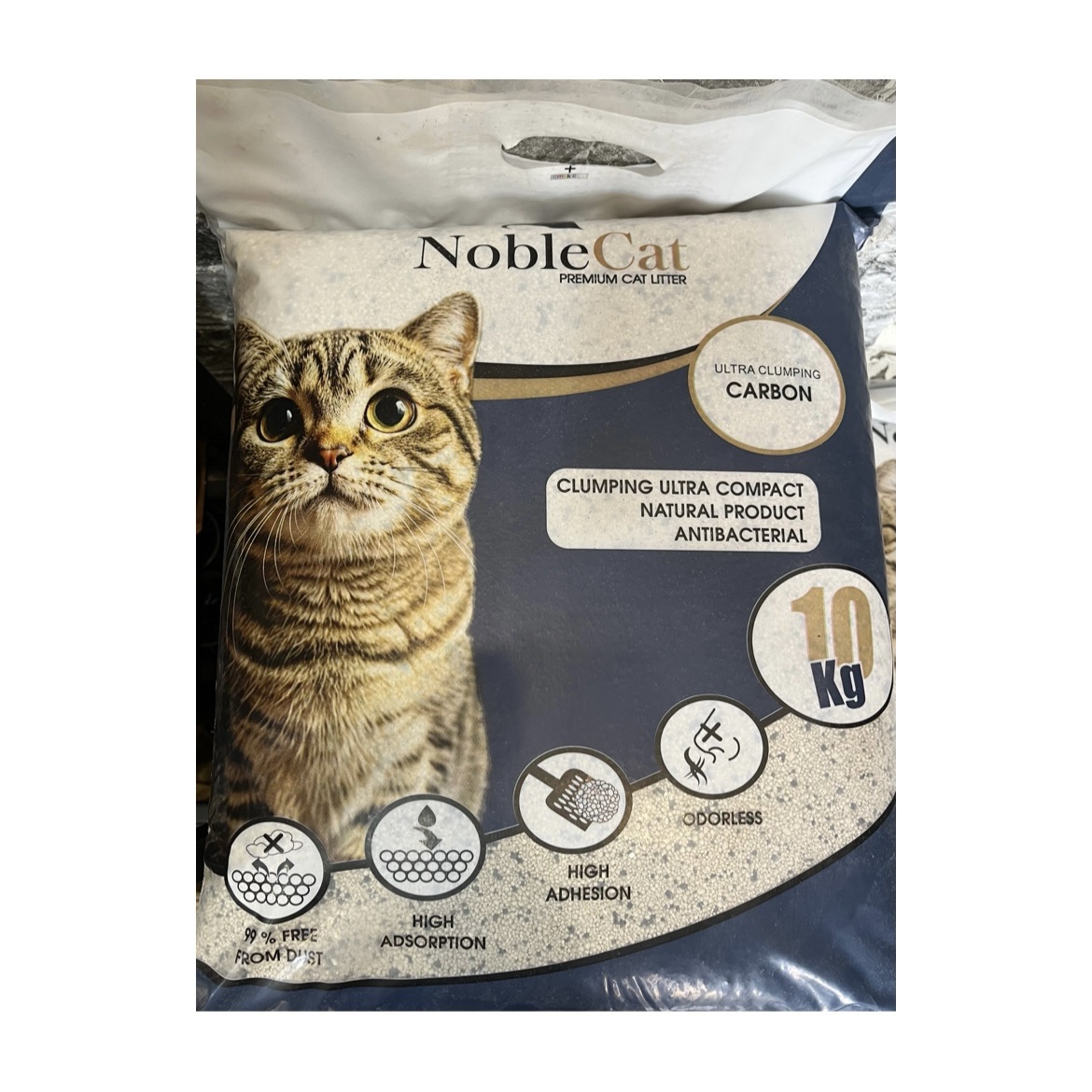 خاک گربه نوبل کربن دار ۱۰ کیلوگرم ( ارسال فقط تهران )