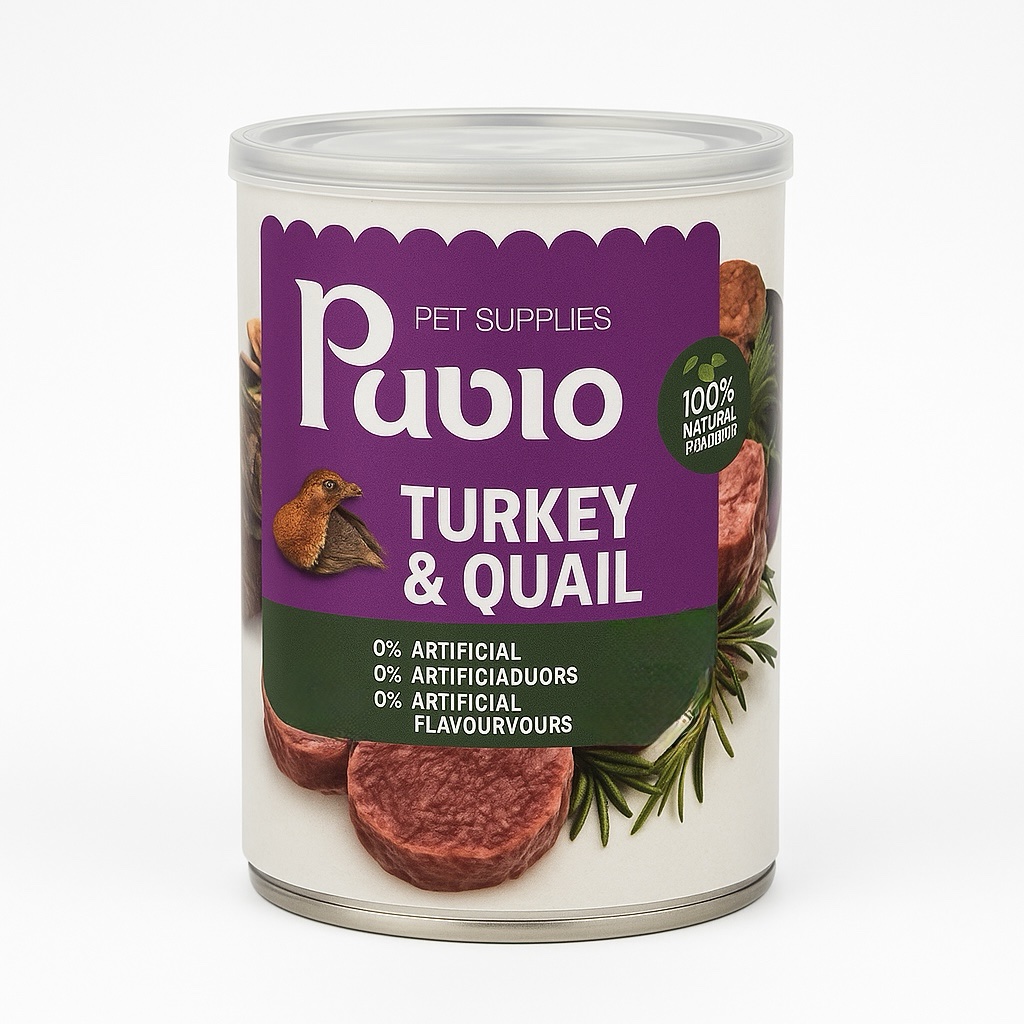 کنسرو گربه بالغ پابلو مدل نچرال طعم بوقلمون و قرقاول ۴۰۰ گرم