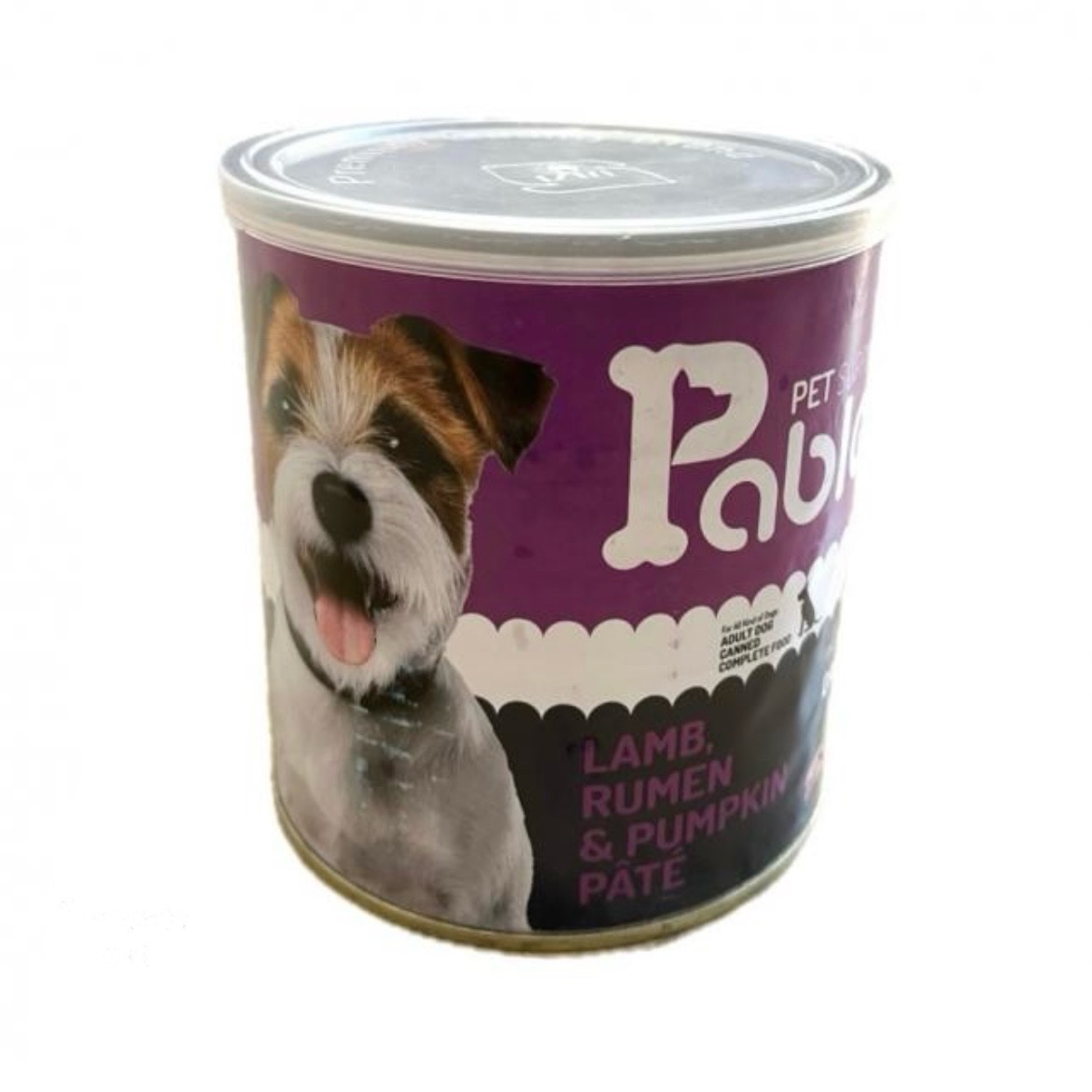 کنسرو سگ پابلو طعم بره سیرابی و کدو ۴۰۰ گرم