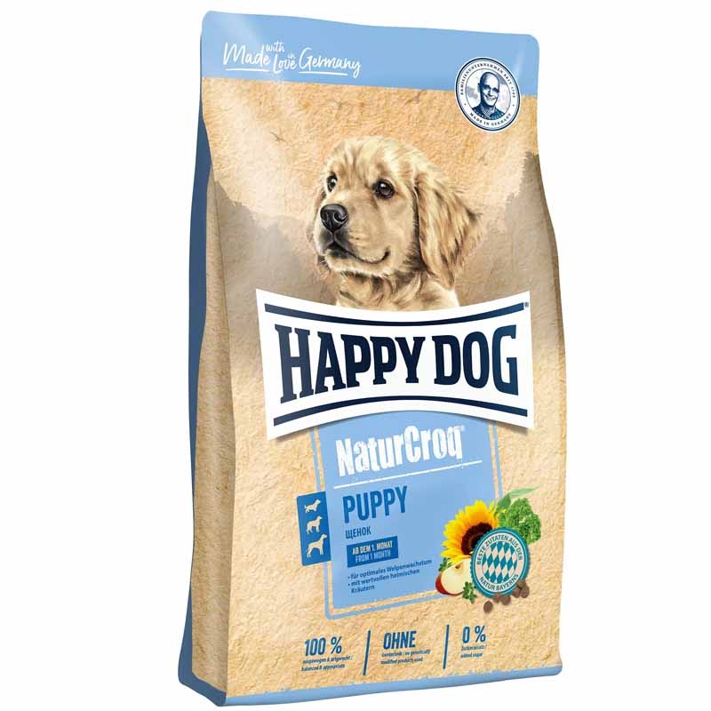 غذای خشک توله سگ هپی داگ مدل نیچر کراک ۵۰۰ گرم