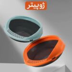 ظرف خاک گربه لبه دار رنگی ژوپیتر - تصویر 4